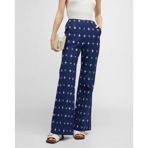 Alix of Bohemia Charlie Navy Ikat Spot Pant size S Revolve Tuckernuck Tnuck